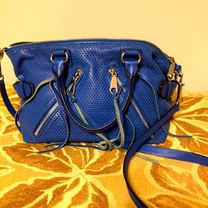 Rebecca Minkoff royal blue handbag